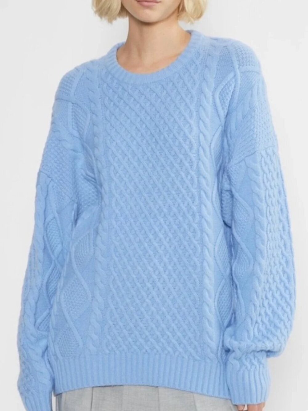 Aritzia Blue Sunday Best Peggy Sweater